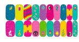 Weird Science Glitter Stick On Nails