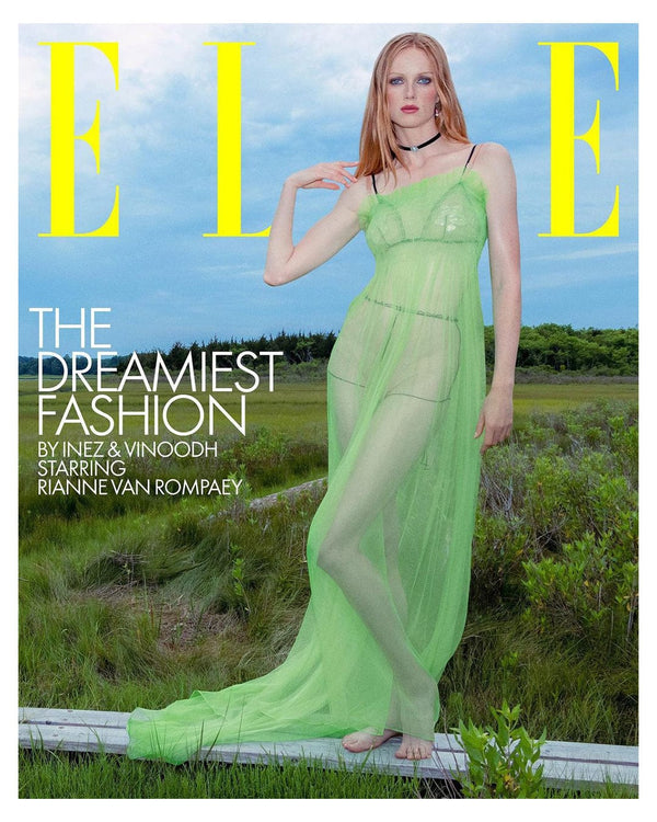 Rianne Van Rompaey on the Elle US cover wearing Neva Nude