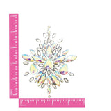 Frozen Iridescent Crystal Jewel Nipple Cover Pasties