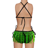 Neon Green UV Reactive Matrixx Reloaded Bodysuit