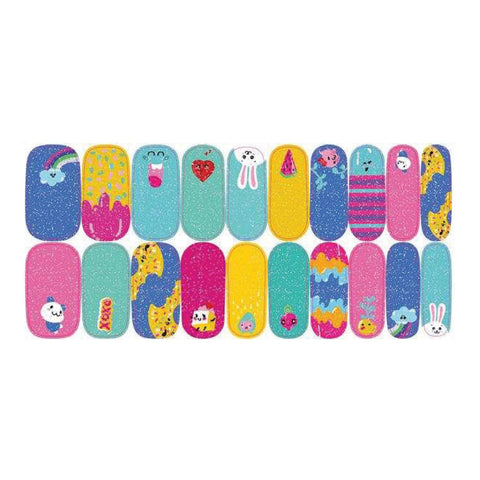 Jello Shotskies Glitter Stick On Nails