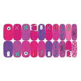 Ahh! Real Monsterz! Glitter Stick On Nails