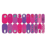 Ahh! Real Monsterz! Glitter Stick On Nails