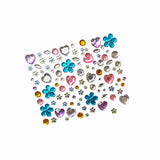 Woodstock Multicolor Pastel Crystal Face Jewels