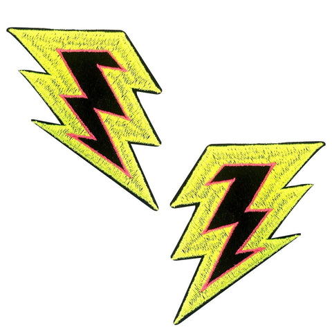 Neon large bolt nipple cover, Neva Nude