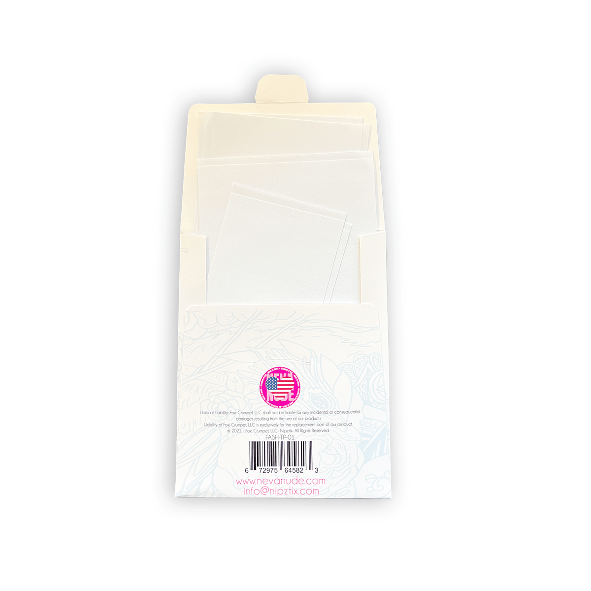 Standalone product shot of the clear double sided fashion tape
