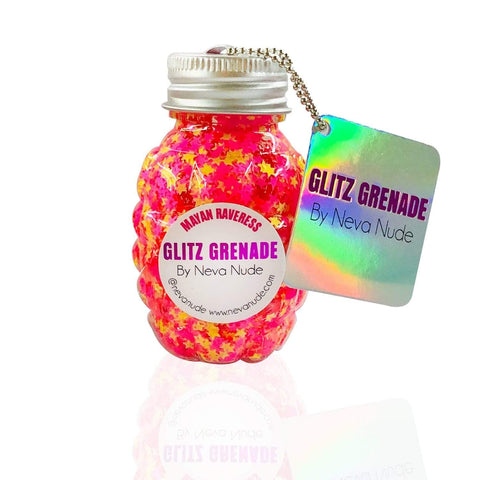 UV blacklight glitter, Neva Nude