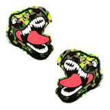 JurasSICK Park Sexy TRexy 2.0 Green and Black UV Nipple Cover Pasties