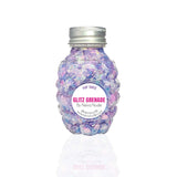 Pop Tarte Purple Pink Iridescent Blacklight Cosmetic Glitter Glitz Grenade Keychain in Aloe Gel