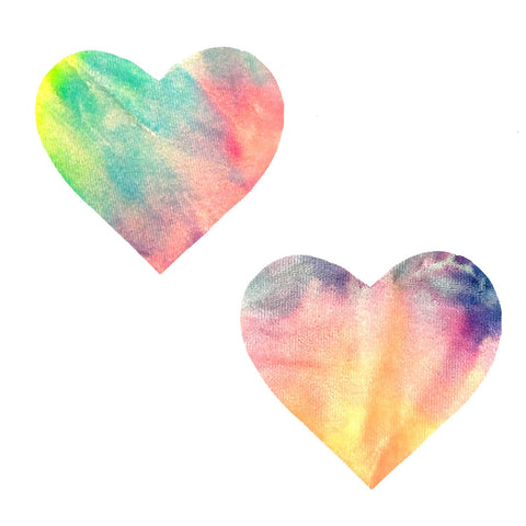 heart velvet rave pasties, Neva Nude