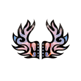 Blazen Iridescent Flame Original Wingz Pair For Calf Or Boot
