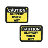 Freaking Awesome Slippery When Wet Glittery Nipple Cover Pasties