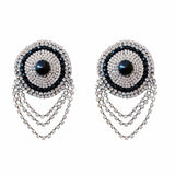 La Vie Boheme Crystal Jewel Reusable Silicone Nipple Cover Pasties