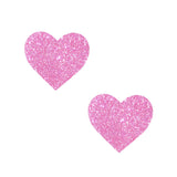 Sparkle Pony Pink Glitter I Heart U Body Stickers 6PK