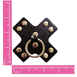 Pierced 'n Punked Leather Metal X Silicone Reusable Nipple Cover Pasties