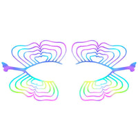 image showing Lumi Butterfly Wings Holographic Face Sticker