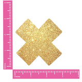 Gold Fairy Dust Glitter X Factor Nipple Cover Pasties