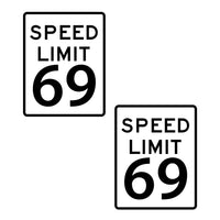 Speed Limit 69 Glitter Nipple Cover Pasties