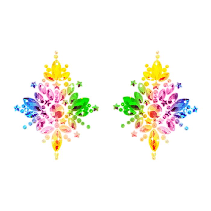 Twinkle Twinkle LumiNip Light Up Crystal Nipple Cover Pasties