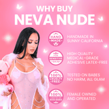 Bubble Gum Pink Blacklight Iridescent Snake Skin X Factor Nipple Cover Pasties