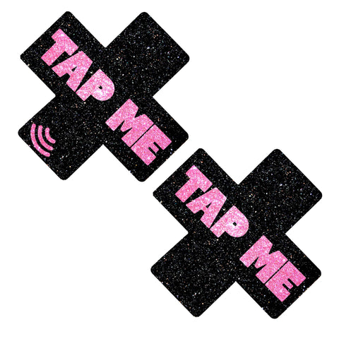 Tap Me Pink X Smart NFC Pasties | Tap to Tip, Follow & Share Links Instantly