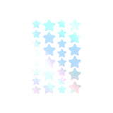 Unicorn Wishes Holographic Iridescent Star Hydrocolloid Acne Pimple Stickers SpotStix 56PK