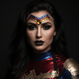 Wonder Woman Jewel Face Sticker