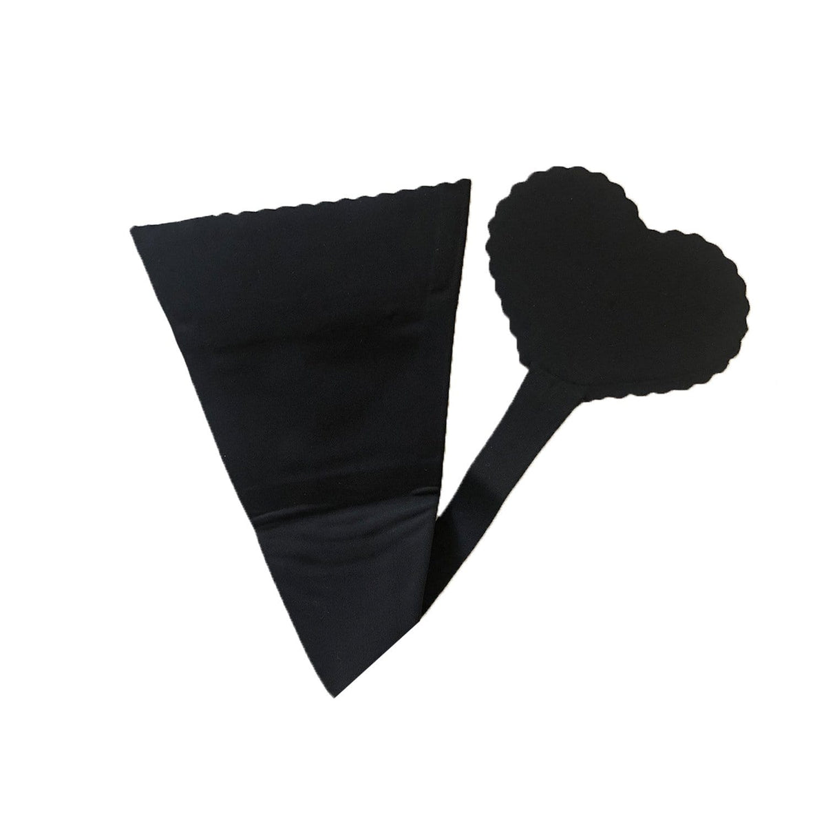 Black invisible thong, Neva Nude