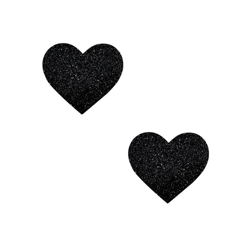 Black Malice Glitter Heart BodiStix 6PK, Heart BodiStix - NevaNude