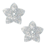 Burstin' Blooms Crystal Jewel Reusable Silicone Nipple Cover Pasties