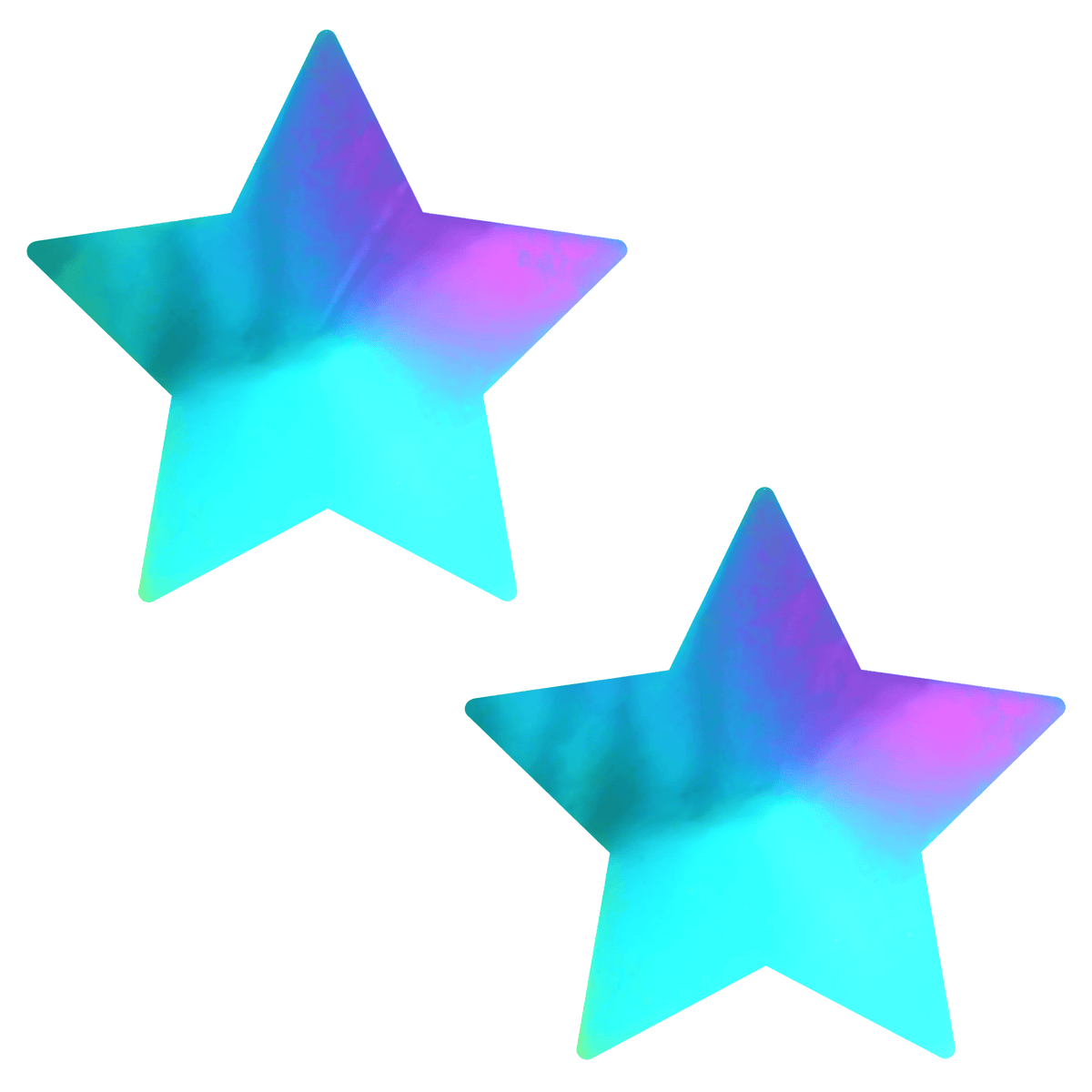 Chroma Starry Nights Reusable Metal Silicone Nipple Cover Pasties