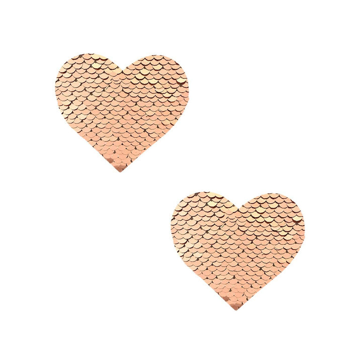 Champagne Showers Flip Sequin I Heart BodiStix 6PK, Heart BodiStix - NevaNude