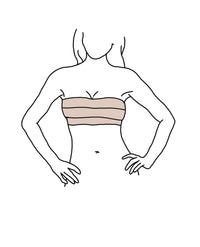 Honey nude boob tape for lift and coverage in full view with its signature color and shape