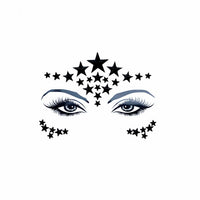 Black Star Face Jewel, Neva Nude