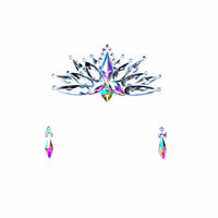 crystal face sticker, Neva Nude