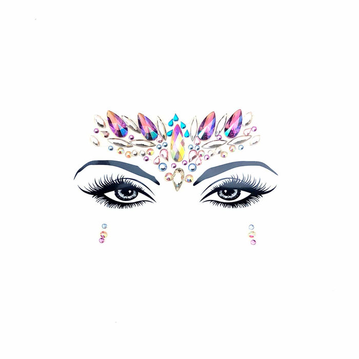 Sirena Face Crystals, Neva Nude