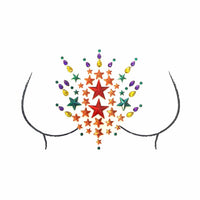Pride body sticker, Neva Nude