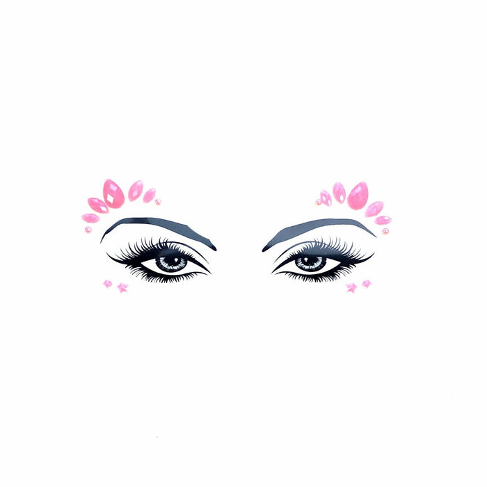 Pink cute face crystal,Neva Nude