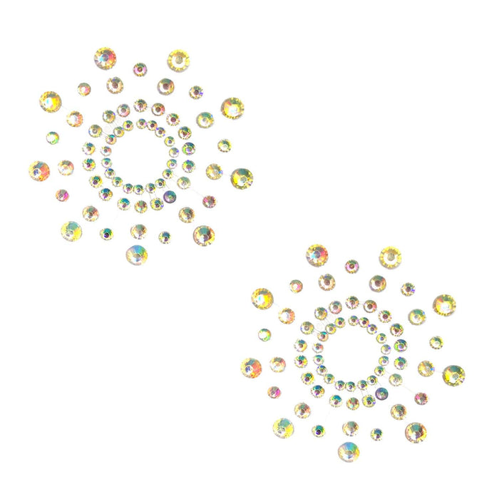 Iridescent crystal nipple pasties, Neva Nude