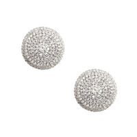 Silver crystal cone jewel reusable silicone pasties shown on a clean background