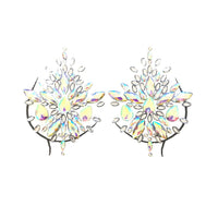Frozen Crystal Jewel Nipztix Pasties, Crystal Pasties - NevaNude