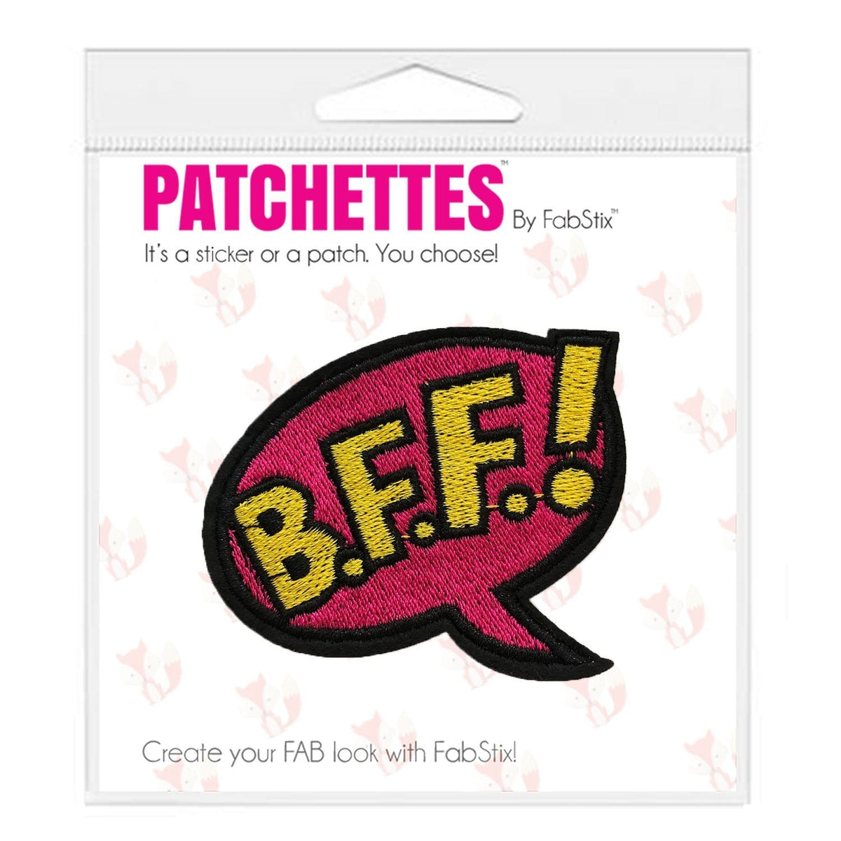 Best Friend Sticker, FabStix