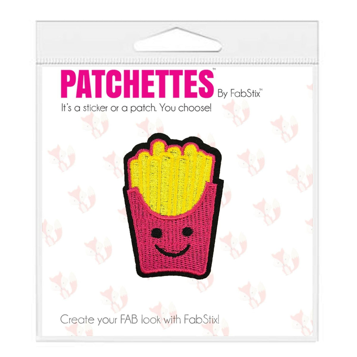 Mcdonalds iron on patch sticker, FabStix
