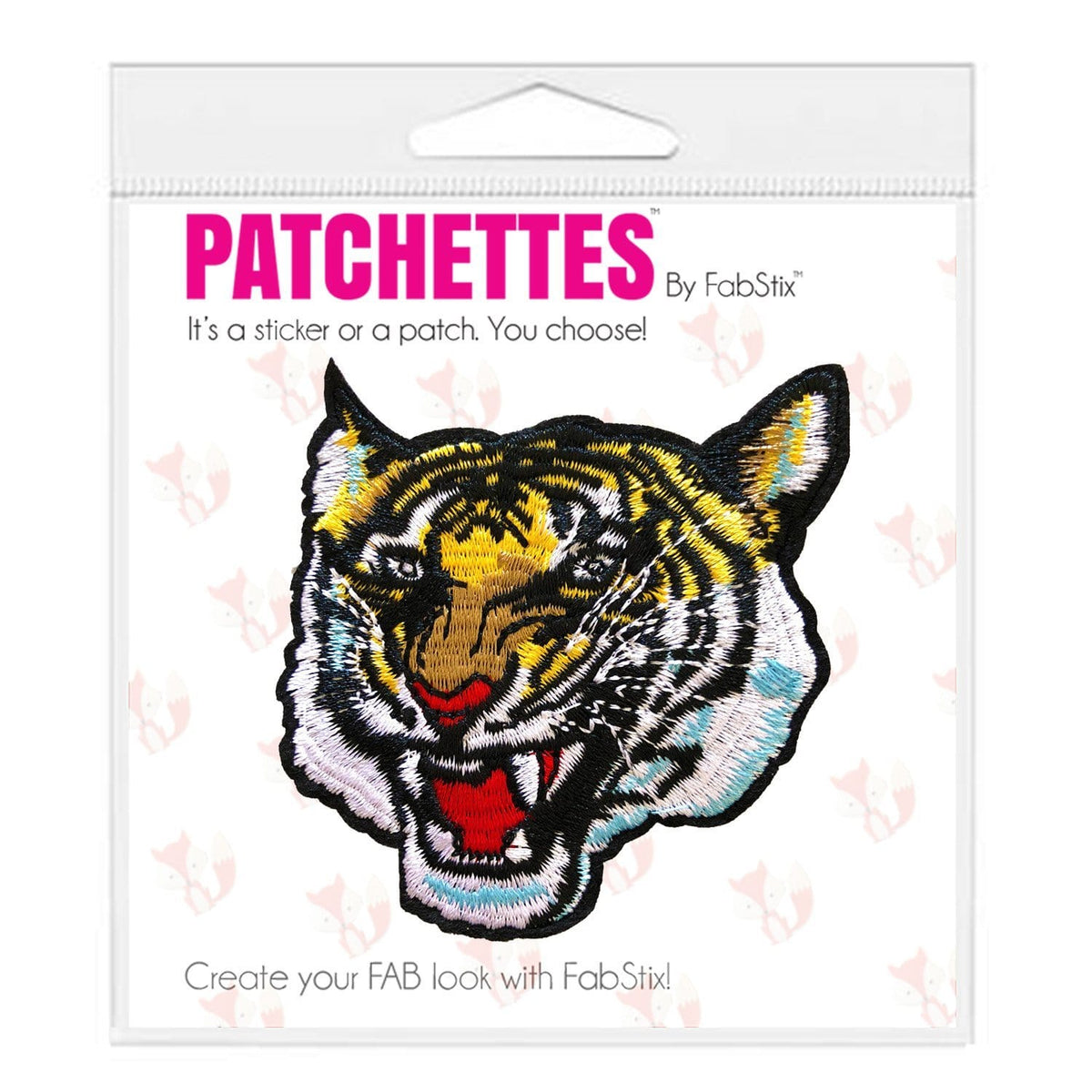 Tiger sticker, FabStix