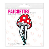 mushroom leg iron on patch sticker, FabStix