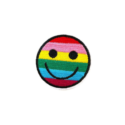 happy hippy iron on patch sticker, FabStix