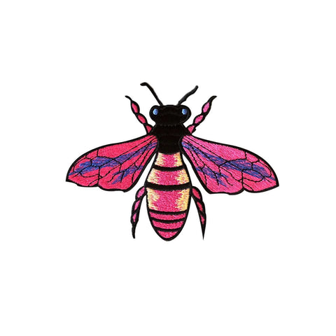 wasp iron on patch sticker, FabStix