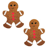 Gingerbread nipple cover pasties, Neva Nude
