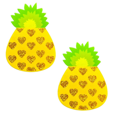 Pina Colada Glitter Pineapple Nipple Cover Pasties