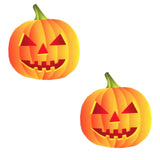 Freaking Awesome Blacklight Pumpkin Pasties, Halloween Nipple Pasties - NevaNude